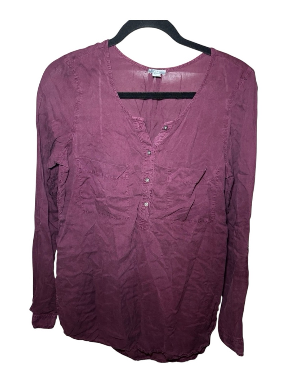 Aerie Women's Burgundy Blouse